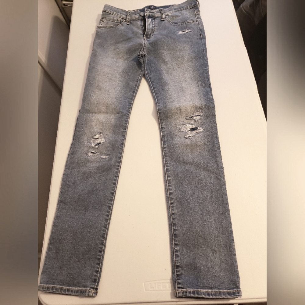 Gap boys denim ripped jeans